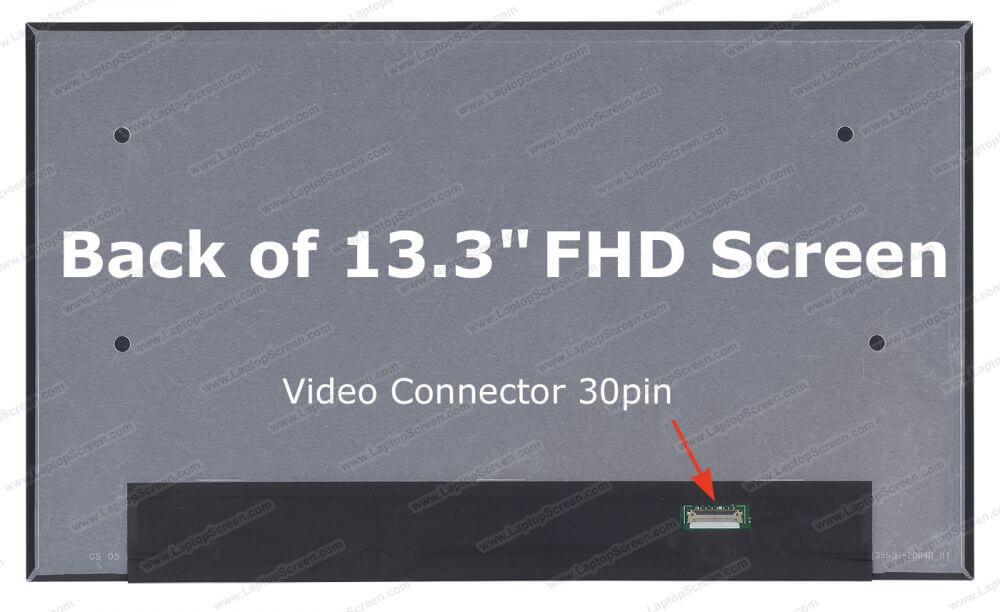 Màn Hình Laptop 13.3 Inch FHD IPS Slim 30Pin Mạch Trên
