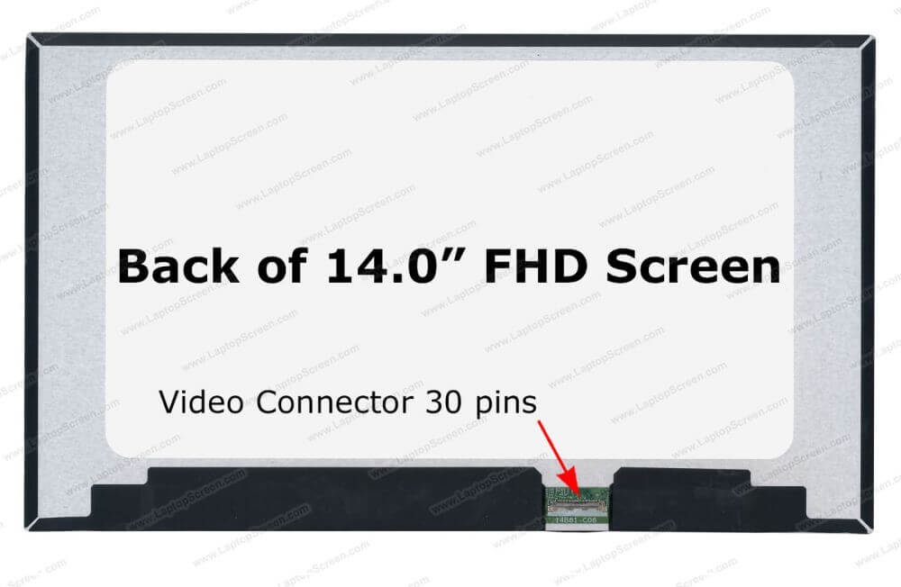 Màn Hình Laptop 14.0 Inch FHD IPS Slim 30Pin Mạch Trên