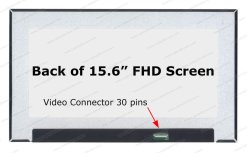 Màn Hình Laptop 15.6 Inch FHD IPS Slim 30Pin Mạch Trên