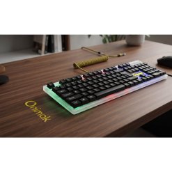 Alternative view of Bàn Phím Gaming Có Dây ONIMAK K200L USB LED RGB (Black)