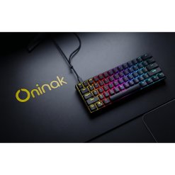 Alternative view of Bàn Phím Cơ Gaming ONIMAK KM500 Red Switch LED RGB 61 Phím