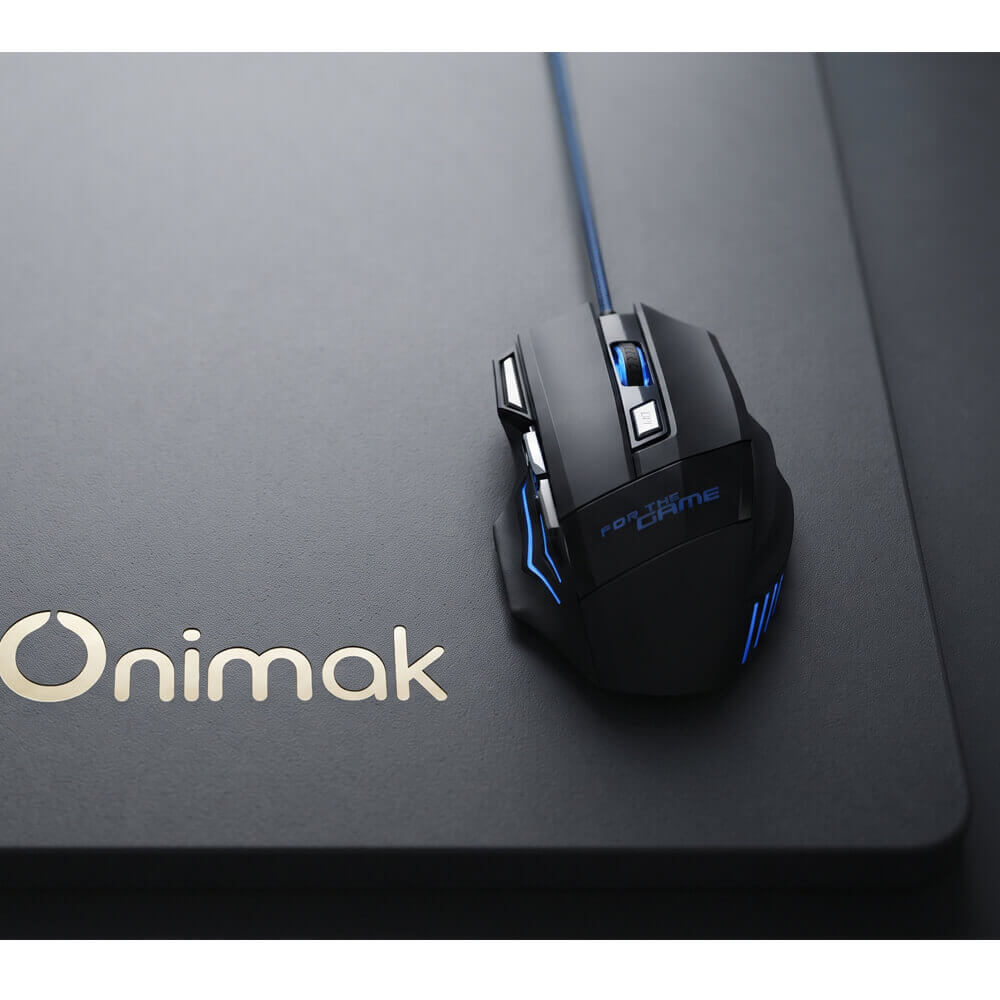 Chuột Gaming Có Dây ONIMAK M250 Pro USB 1600 DPI 7 Nút LED - Ảnh 5