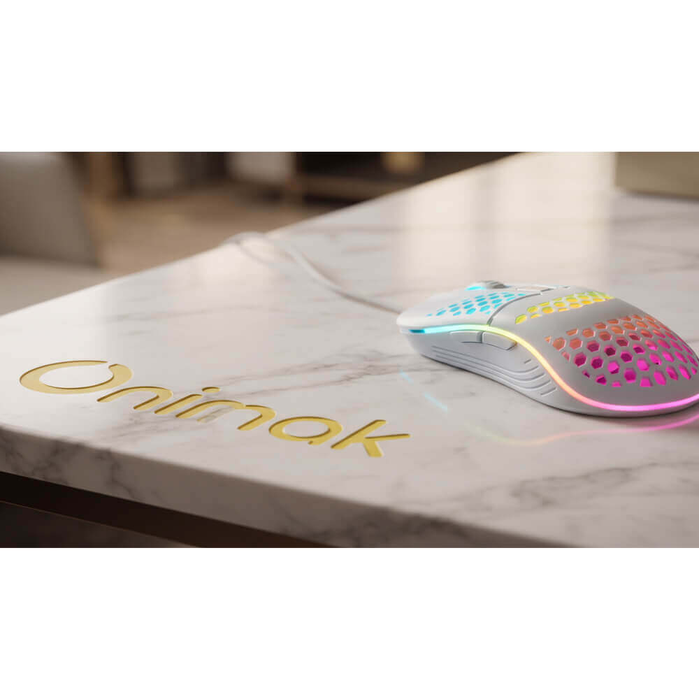 Chuột Gaming Có Dây ONIMAK M200S USB 1600 DPI 4 Nút LED - Ảnh 3